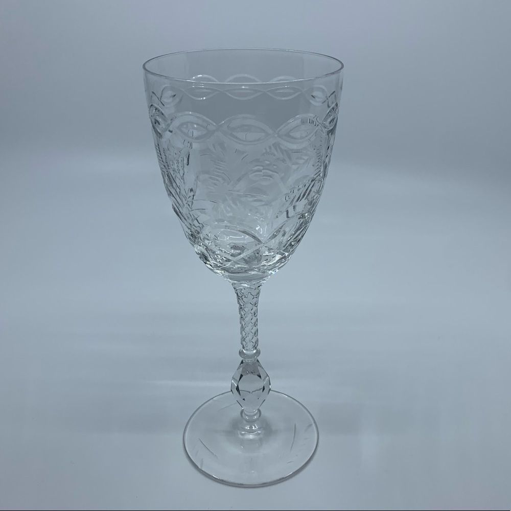 Libbey Rock Sharpe 1017-1 Water Goblet